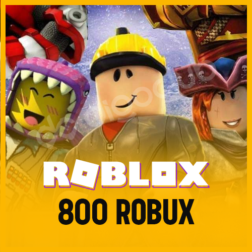 Cartão Roblox 800 Robux - Crédito De 800 Robux Digital